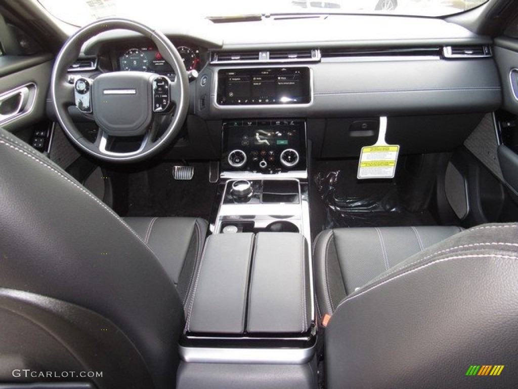 2018 Land Rover Range Rover Velar R Dynamic SE Ebony Dashboard Photo #124208501