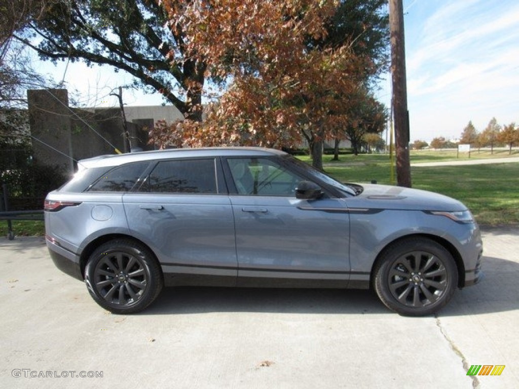 Byron Blue Metallic 2018 Land Rover Range Rover Velar R Dynamic SE Exterior Photo #124209761
