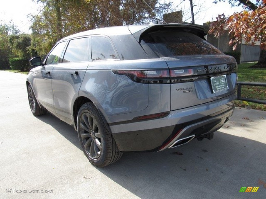 2018 Range Rover Velar R Dynamic SE - Byron Blue Metallic / Light Oyster/Ebony photo #12