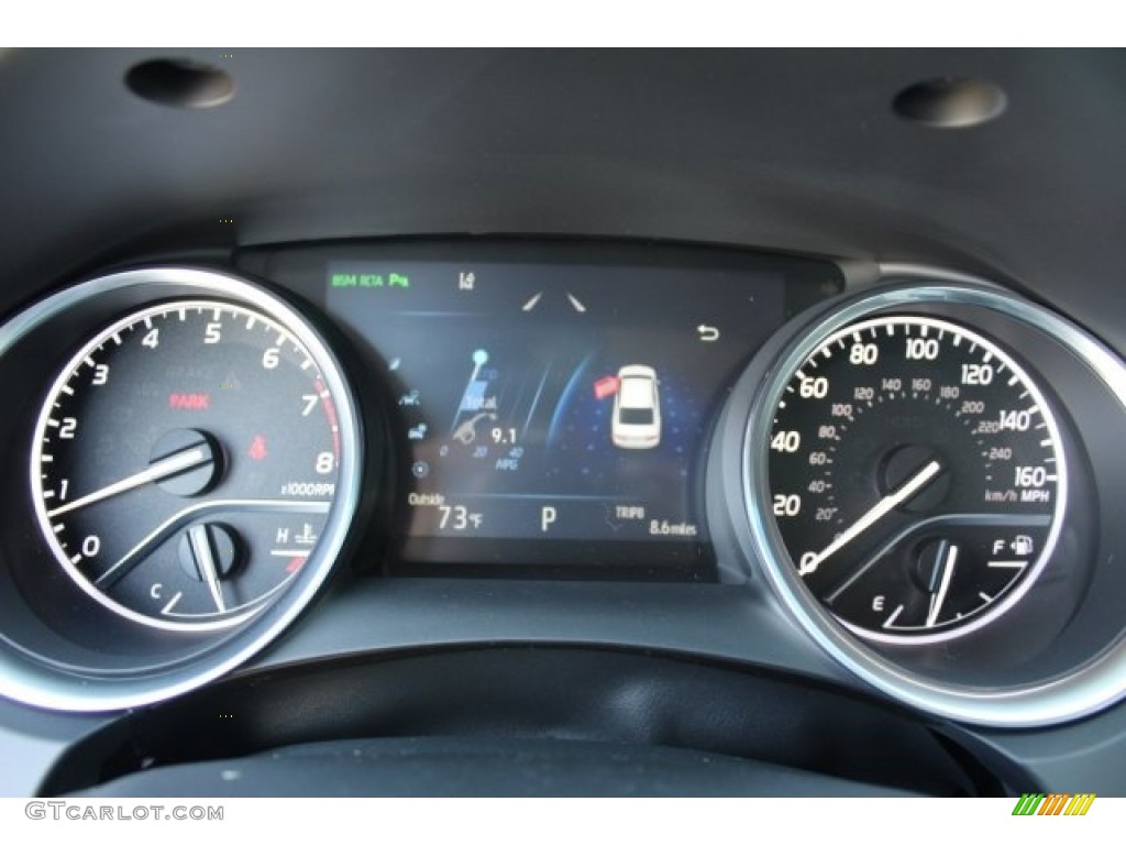 2018 Camry XLE - Wind Chill Pearl / Ash photo #33