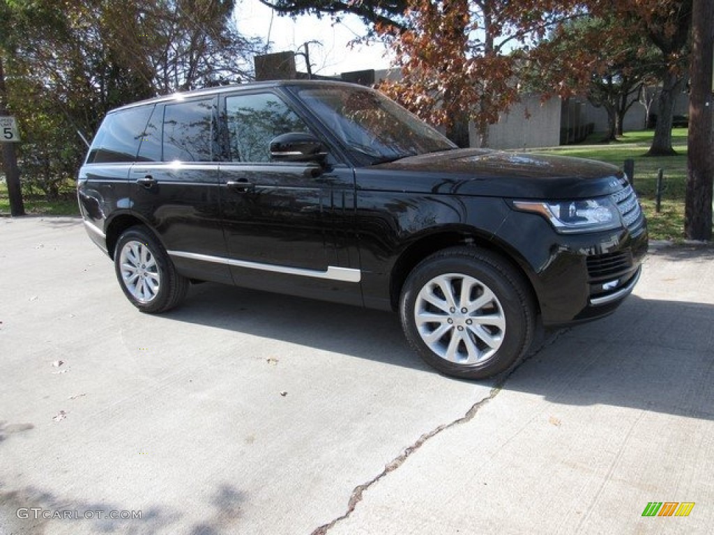 2017 Range Rover HSE - Santorini Black Metallic / Espresso/Almond photo #1
