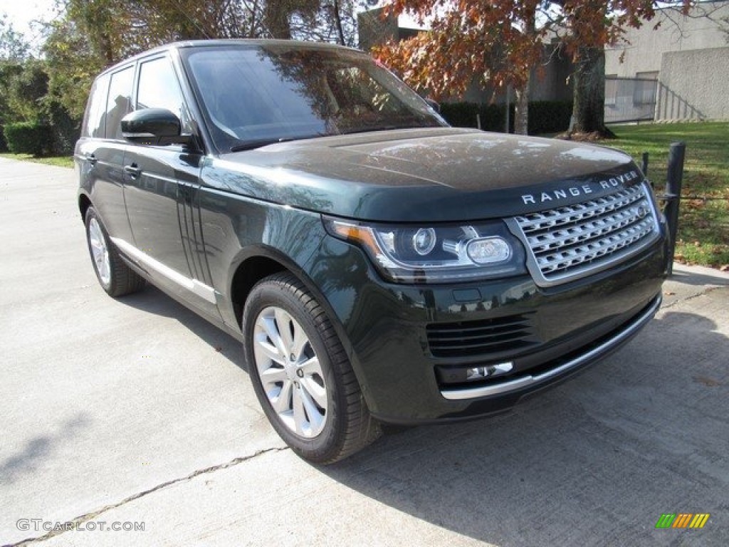 2017 Range Rover HSE - Aintree Green Metallic / Espresso/Almond photo #2
