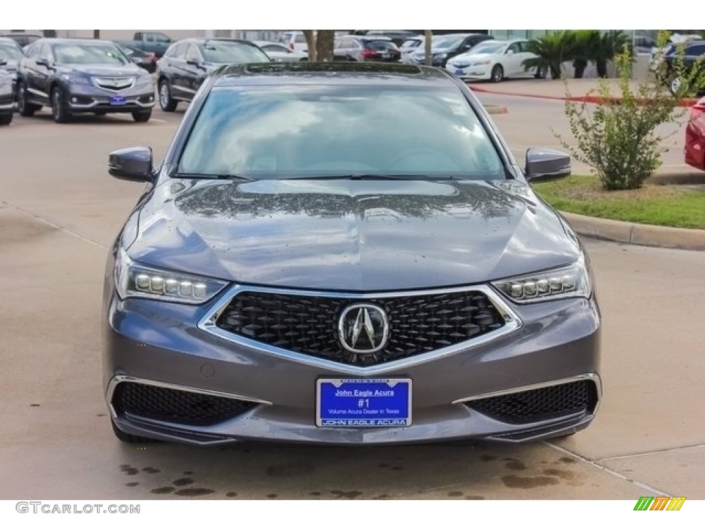 2018 TLX Sedan - Modern Steel Metallic / Ebony photo #2