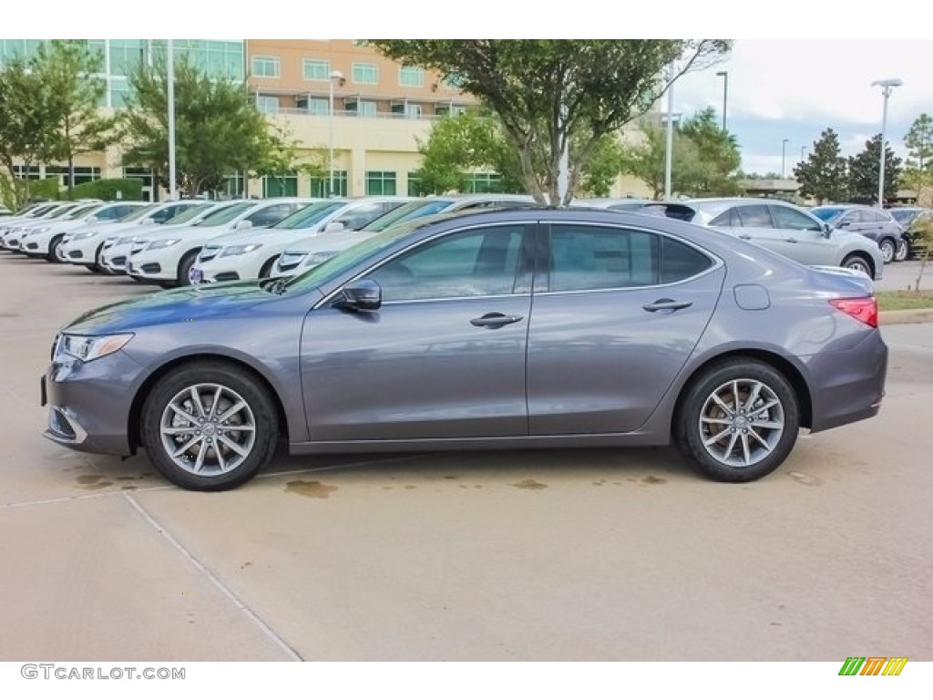 2018 TLX Sedan - Modern Steel Metallic / Ebony photo #4