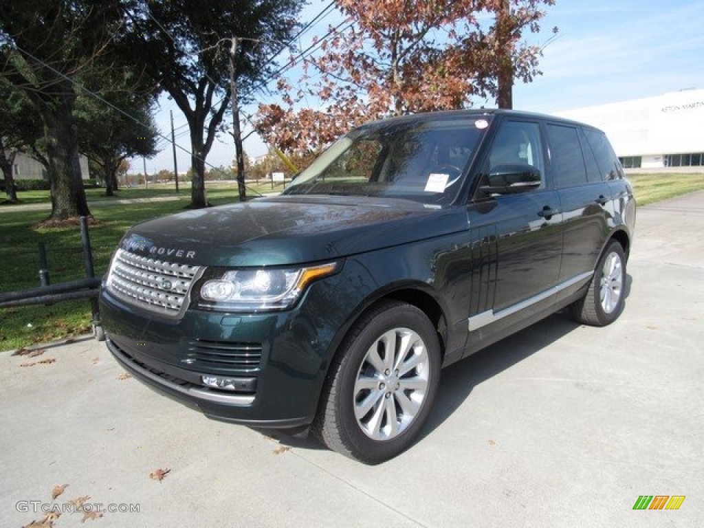 2017 Range Rover HSE - Aintree Green Metallic / Espresso/Almond photo #10