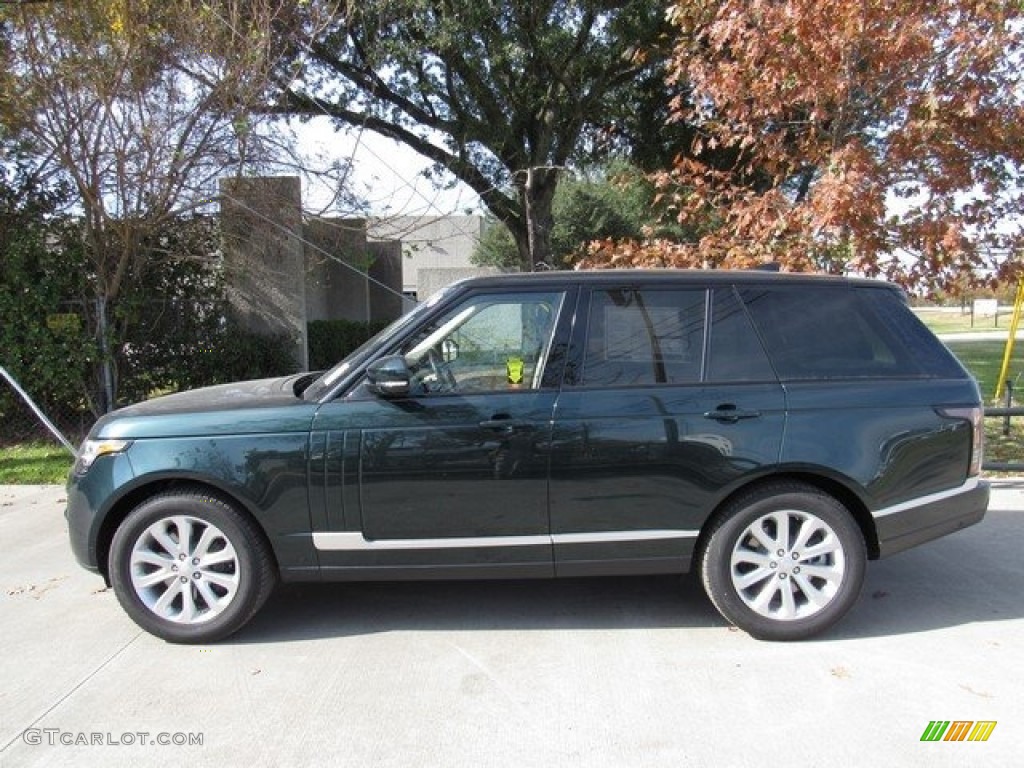 2017 Range Rover HSE - Aintree Green Metallic / Espresso/Almond photo #11