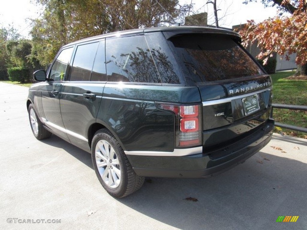 2017 Range Rover HSE - Aintree Green Metallic / Espresso/Almond photo #12