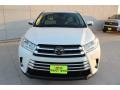 2018 Blizzard White Pearl Toyota Highlander XLE  photo #2