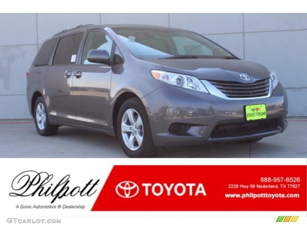 Predawn Gray Mica Toyota Sienna