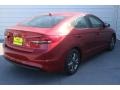 2018 Scarlet Red Hyundai Elantra Value Edition  photo #8