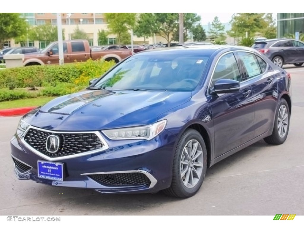 2018 TLX Technology Sedan - Fathom Blue Pearl / Ebony photo #3