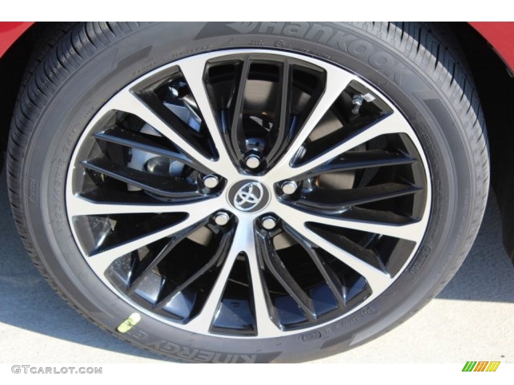 2018 Camry SE - Ruby Flare Pearl / Black photo #4