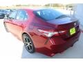 2018 Ruby Flare Pearl Toyota Camry SE  photo #6