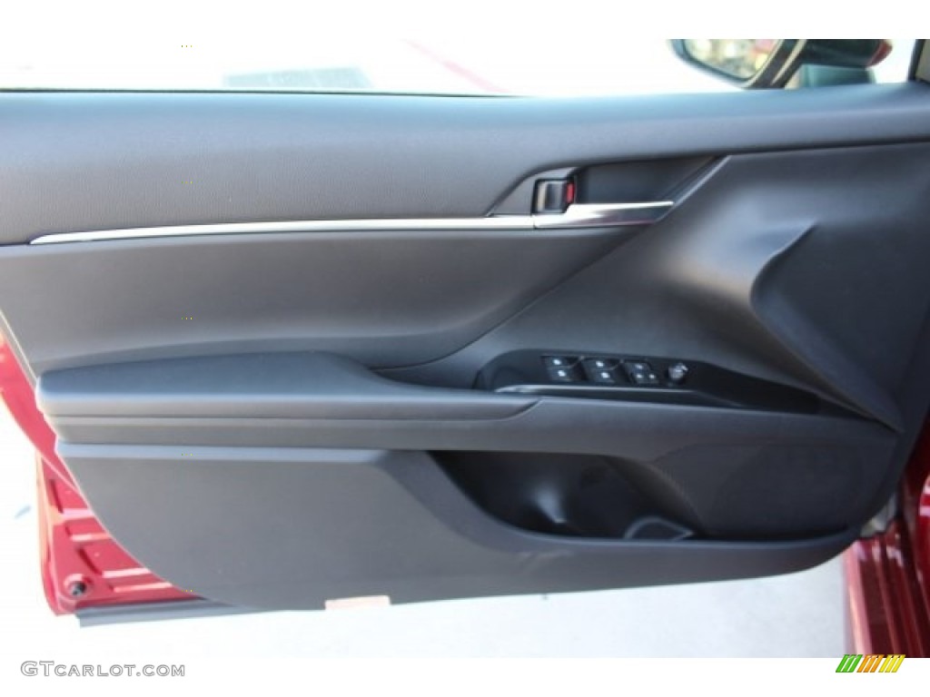 2018 Camry SE - Ruby Flare Pearl / Black photo #8