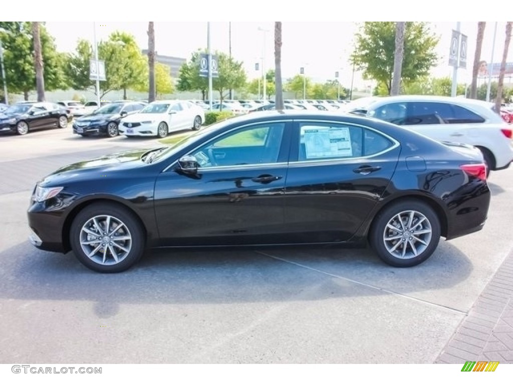 2018 TLX Sedan - Crystal Black Pearl / Ebony photo #4