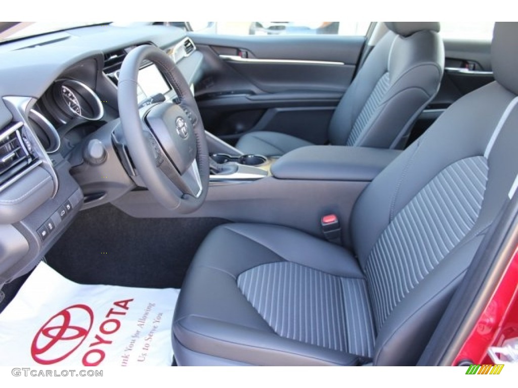 2018 Camry SE - Ruby Flare Pearl / Black photo #11