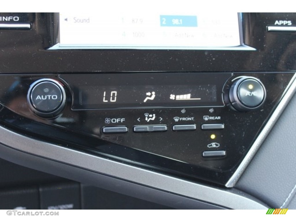 2018 Camry SE - Ruby Flare Pearl / Black photo #14