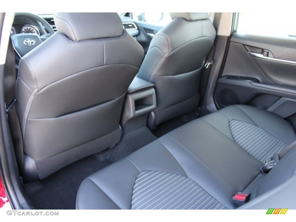 2018 Camry SE - Ruby Flare Pearl / Black photo #23