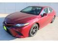 2018 Ruby Flare Pearl Toyota Camry SE  photo #3