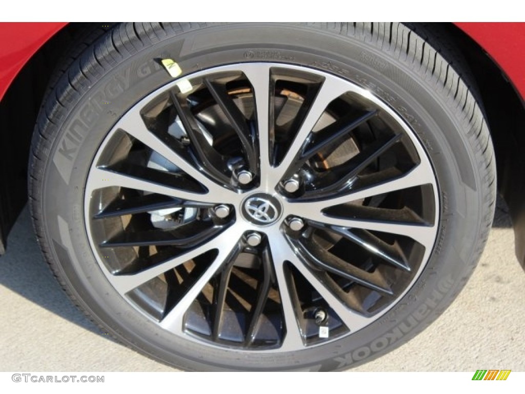 2018 Camry SE - Ruby Flare Pearl / Black photo #4