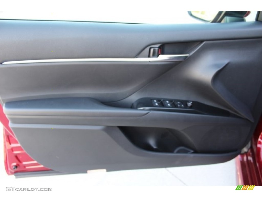 2018 Camry SE - Ruby Flare Pearl / Black photo #8