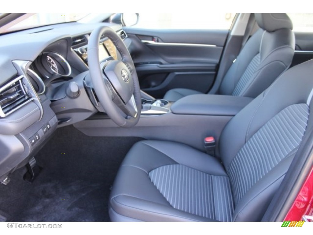 2018 Camry SE - Ruby Flare Pearl / Black photo #11