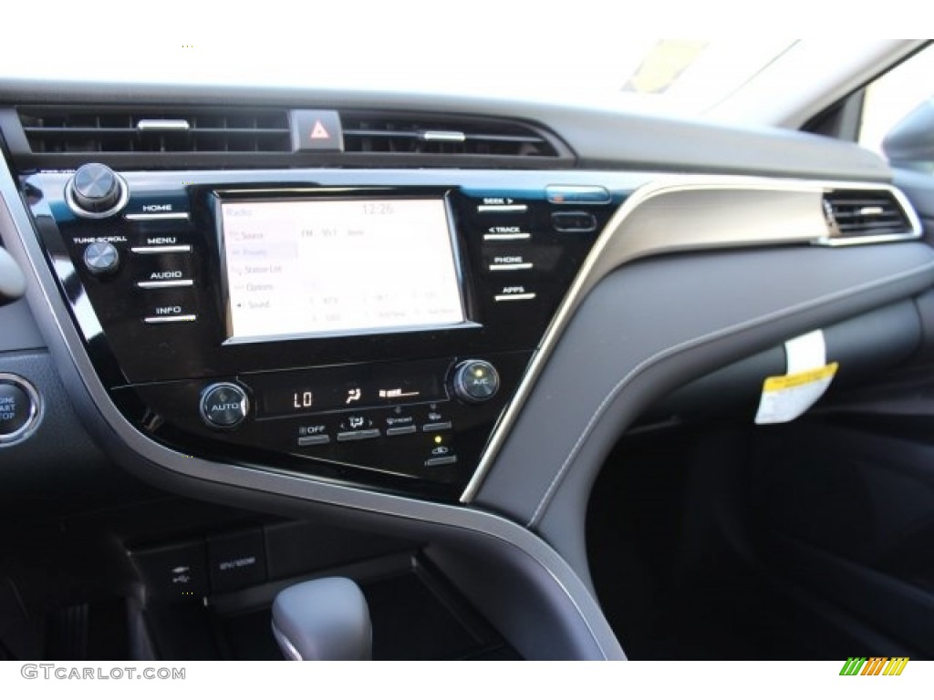 2018 Camry SE - Ruby Flare Pearl / Black photo #12