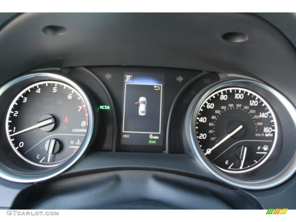 2018 Camry SE - Ruby Flare Pearl / Black photo #30