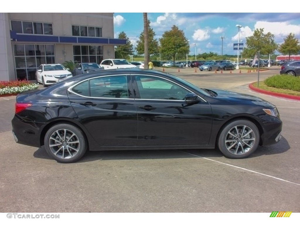 2018 TLX V6 Sedan - Crystal Black Pearl / Ebony photo #8