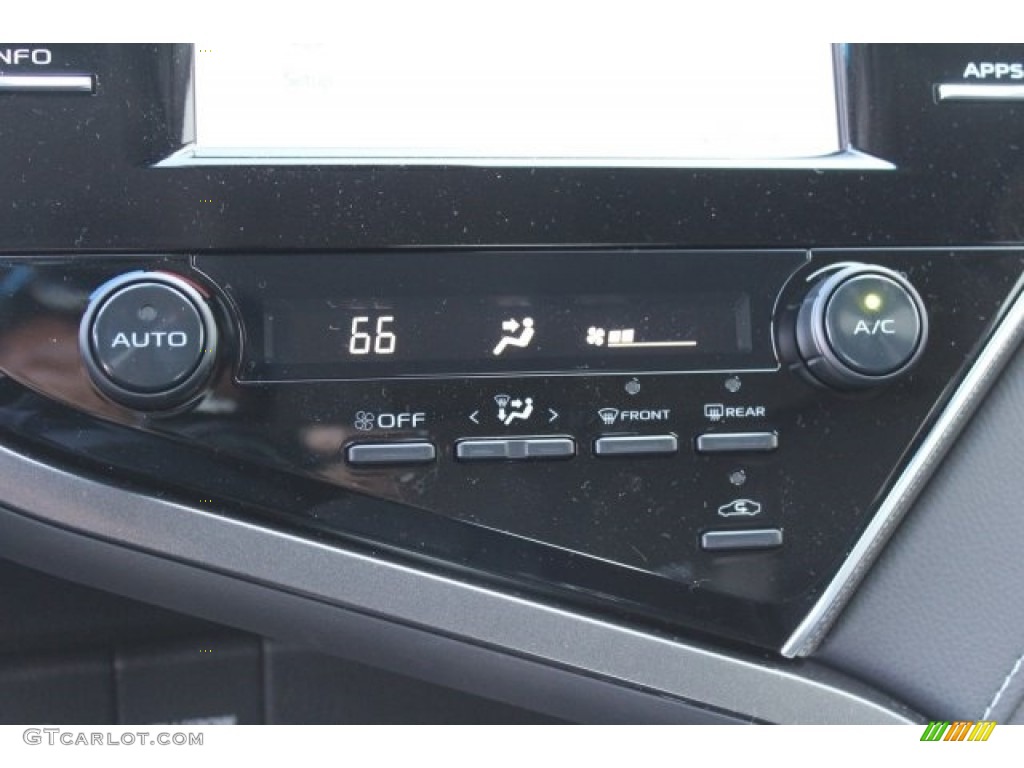 2018 Camry SE - Ruby Flare Pearl / Black photo #15