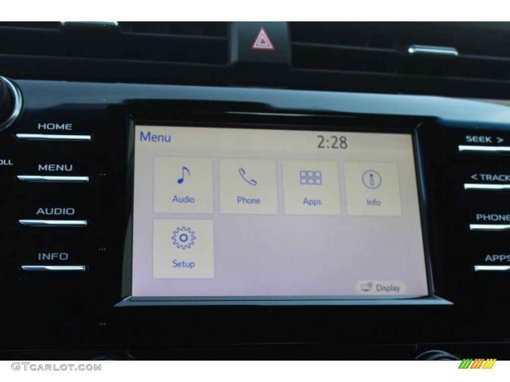 2018 Camry SE - Ruby Flare Pearl / Black photo #17