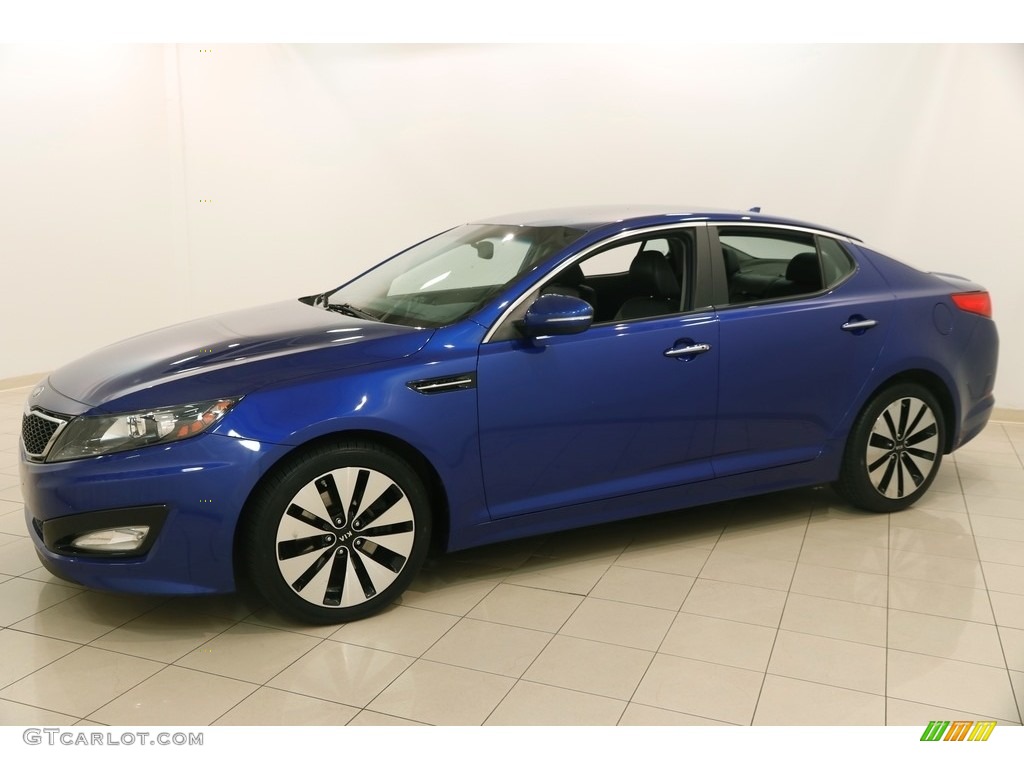 2013 Optima SX - Corsa Blue / Black photo #3