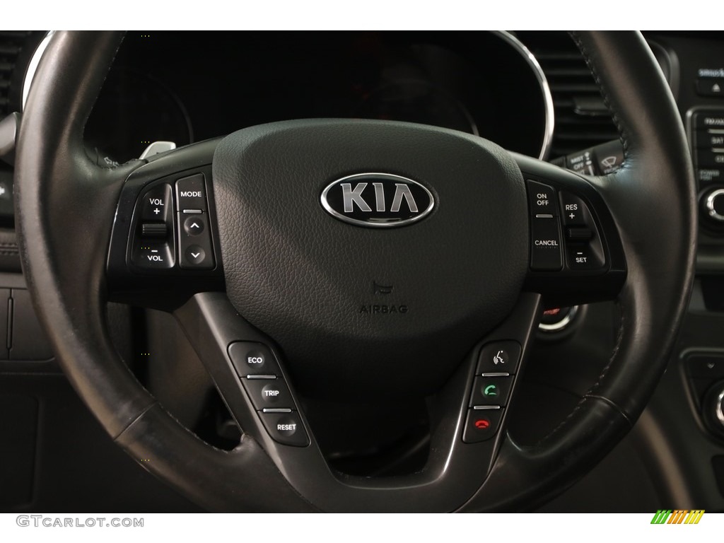 2013 Optima SX - Corsa Blue / Black photo #6