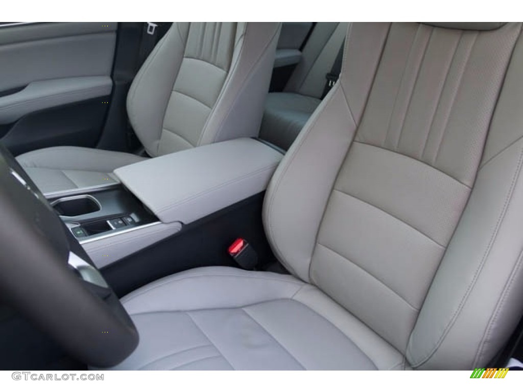 2018 Accord EX-L Sedan - Obsidian Blue Pearl / Gray photo #9