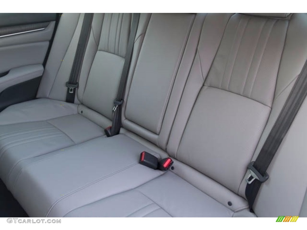 2018 Accord EX-L Sedan - Obsidian Blue Pearl / Gray photo #13