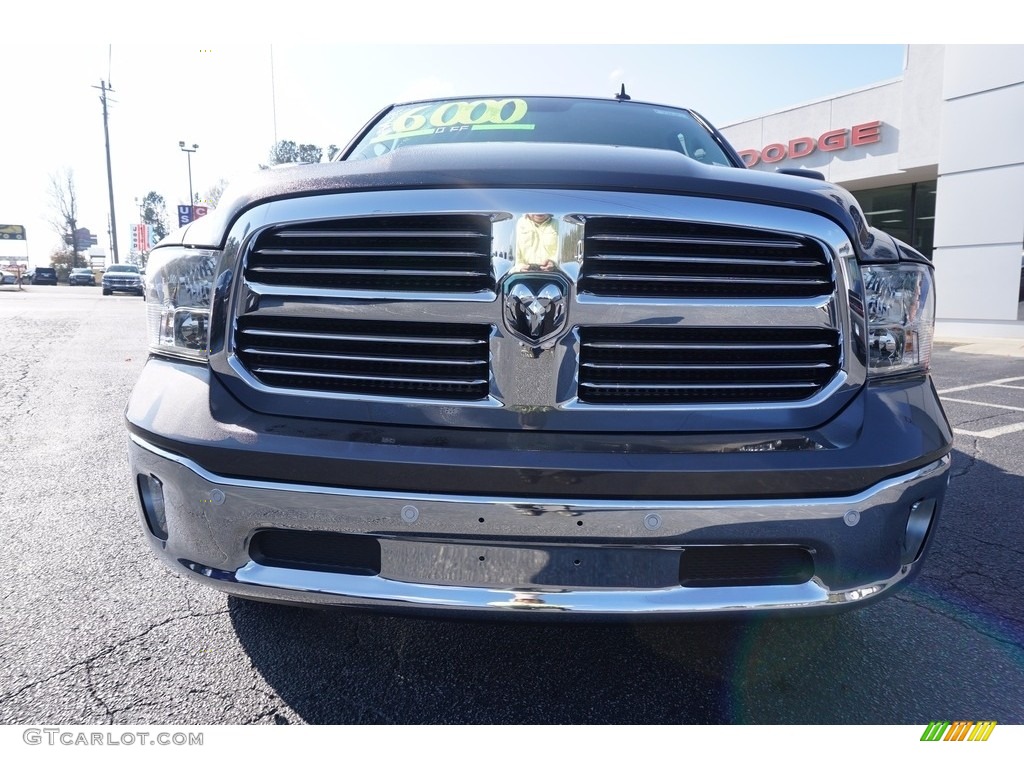 2018 1500 Big Horn Crew Cab - Delmonico Red Pearl / Black/Diesel Gray photo #2