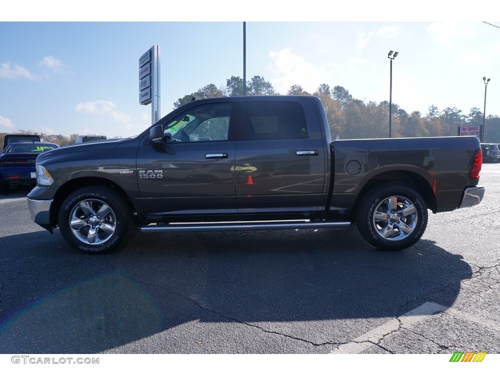 2018 1500 Big Horn Crew Cab - Delmonico Red Pearl / Black/Diesel Gray photo #4