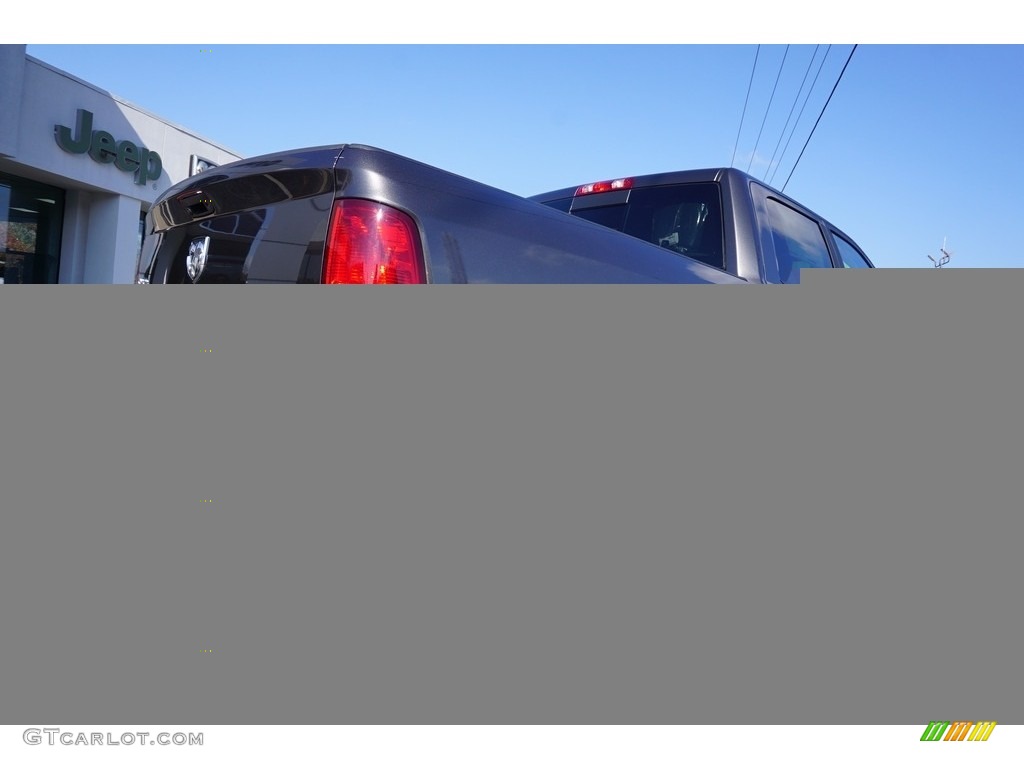 2018 1500 Big Horn Crew Cab - Delmonico Red Pearl / Black/Diesel Gray photo #7