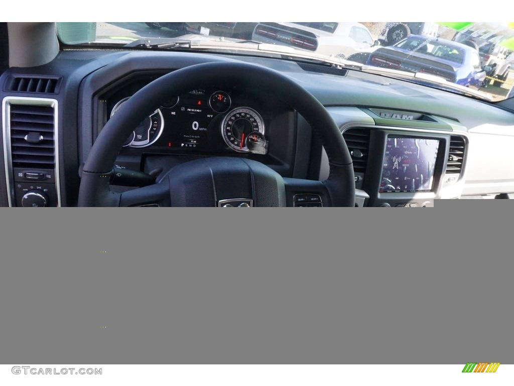 2018 1500 Big Horn Crew Cab - Delmonico Red Pearl / Black/Diesel Gray photo #10