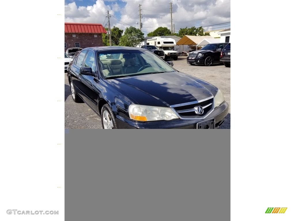2003 TL 3.2 Type S - Nighthawk Black Pearl / Parchment photo #2