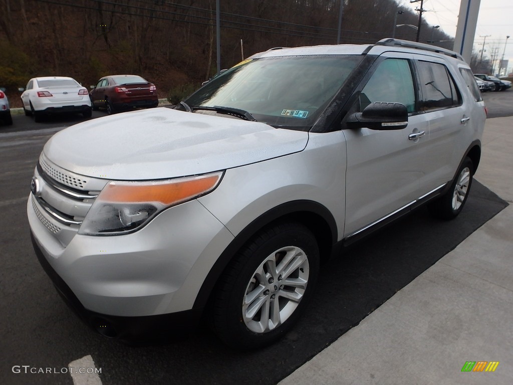 2015 Explorer XLT 4WD - Ingot Silver / Charcoal Black photo #7