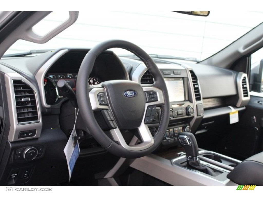 2018 F150 Lariat SuperCrew - Ingot Silver / Black photo #10