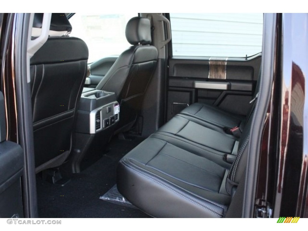 2018 F150 Lariat SuperCrew - Magma Red / Black photo #23