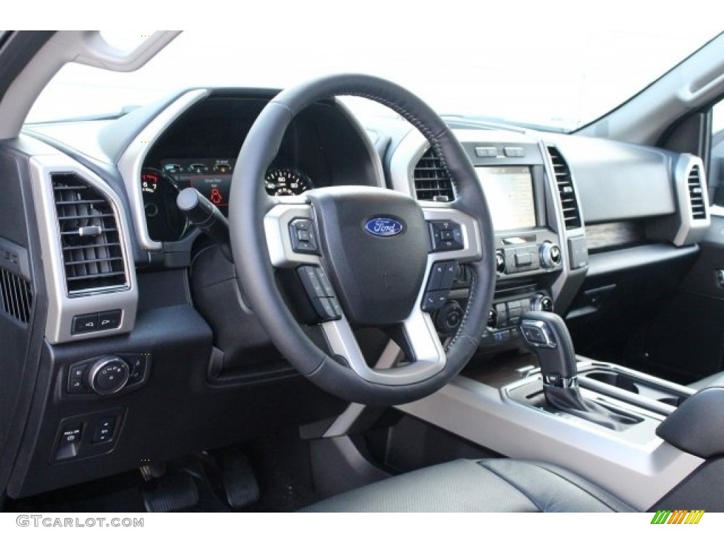 2018 F150 Lariat SuperCrew 4x4 - Magma Red / Black photo #11