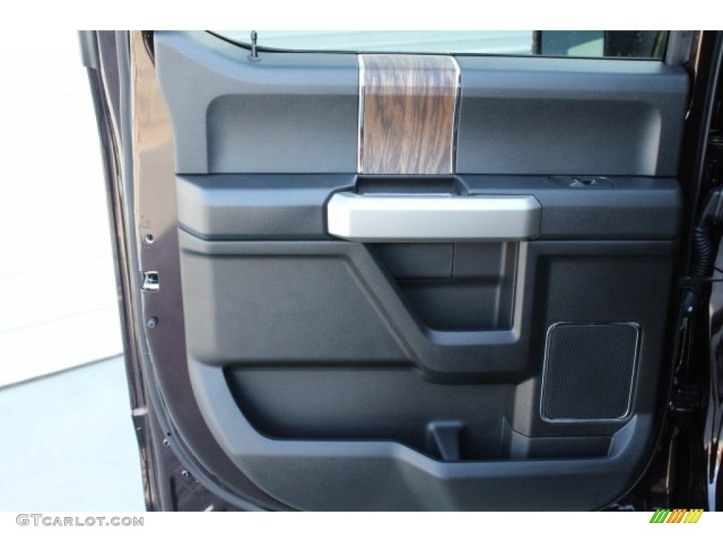 2018 F150 Lariat SuperCrew 4x4 - Magma Red / Black photo #21