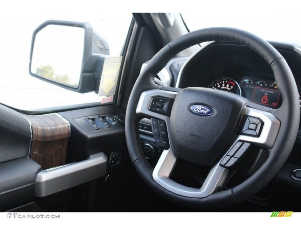 2018 F150 Lariat SuperCrew 4x4 - Magma Red / Black photo #24