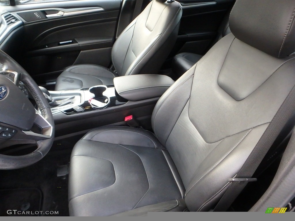 2015 Fusion Titanium - Tuxedo Black Metallic / Charcoal Black photo #15