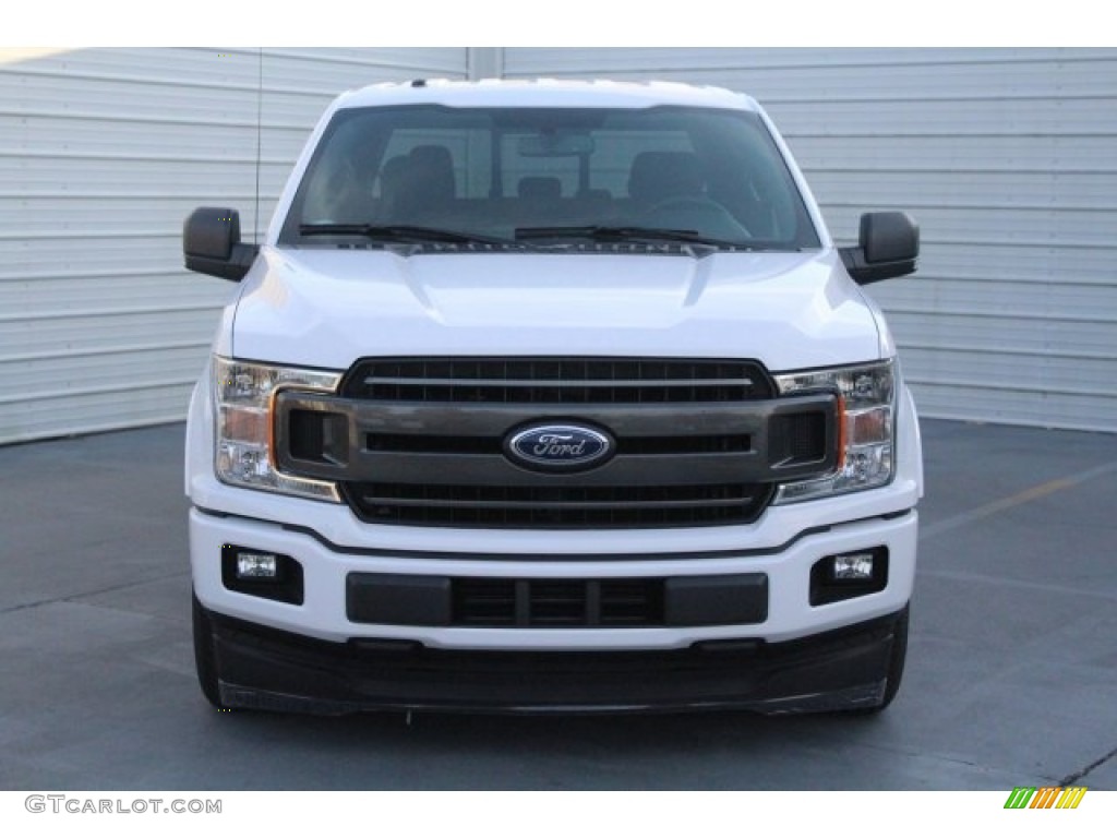 2018 F150 XLT SuperCrew - Oxford White / Black photo #2