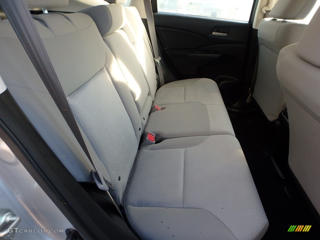 2015 CR-V LX AWD - Alabaster Silver Metallic / Gray photo #12