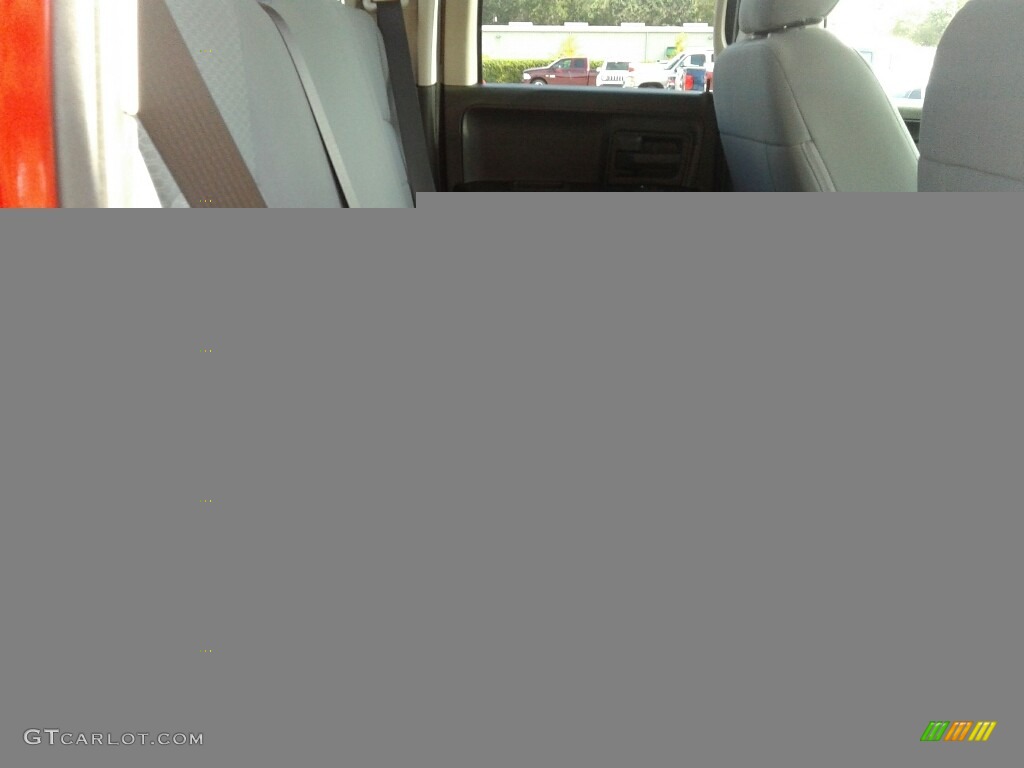 2018 1500 Express Quad Cab - Flame Red / Black/Diesel Gray photo #10